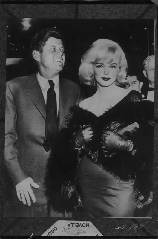 John Kennedy e marylin Monroe