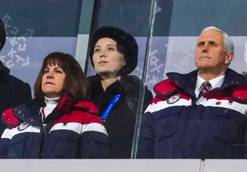 kim yo jong con mike pence