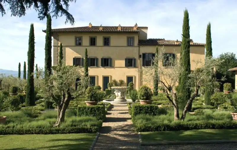 la casa di sting in toscana