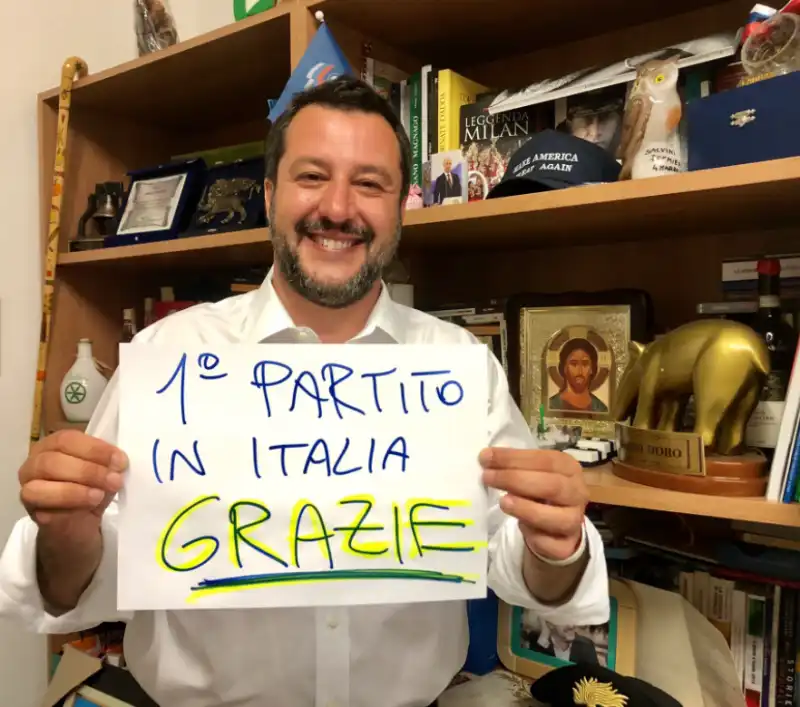 la libreria di matteo salvini   europee edition