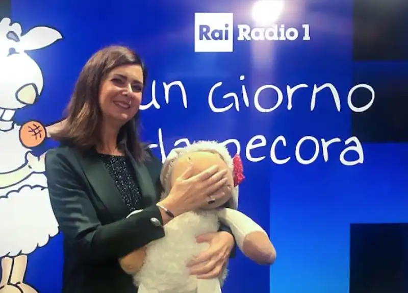 LAURA BOLDRINI A UN GIORNO DA PECORA