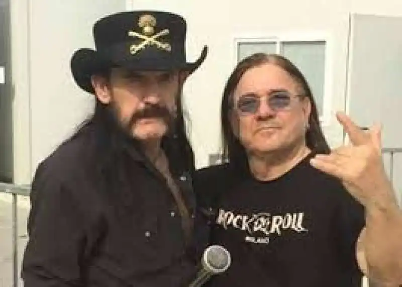 lemmy kilmister con pino scotto