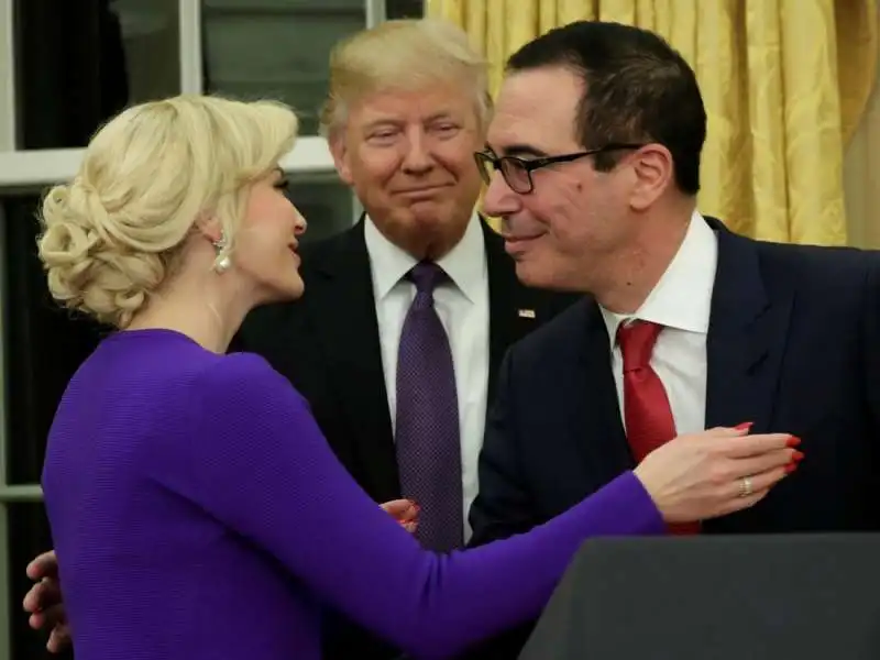 louise linton, steve mnuchin, donald trump