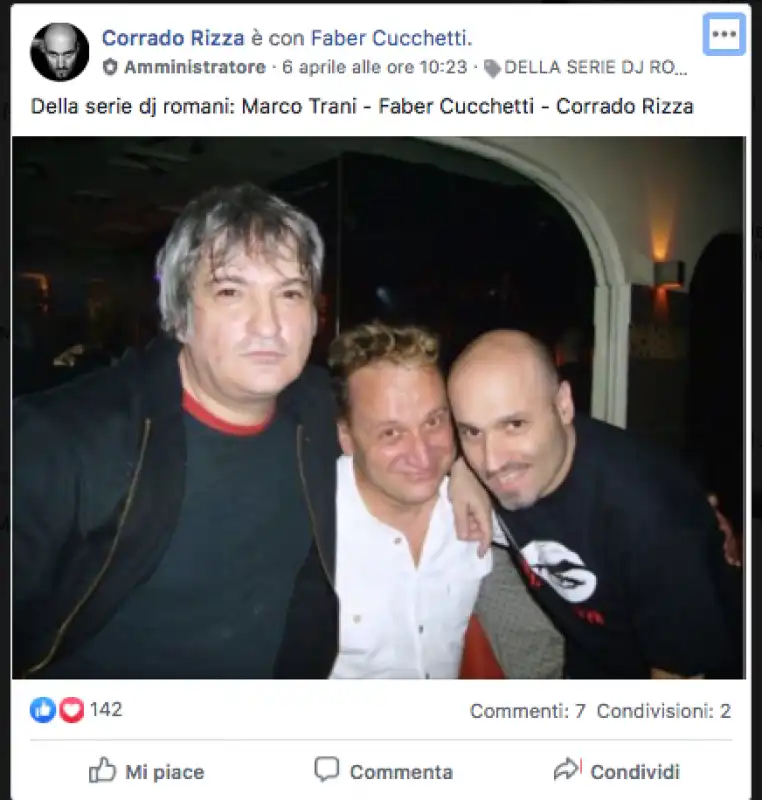 marco trani faber cucchetti corrado rizza