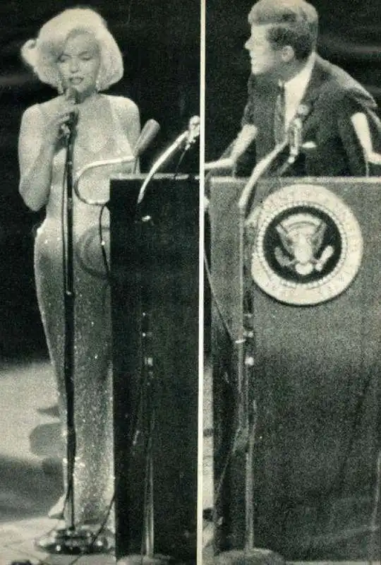 marylin monroe canta per John Kennedy