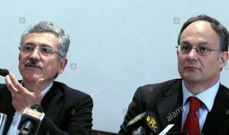 massimo d'alema con roberto gualtieri