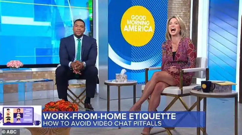 mcihael strahan e amy robach