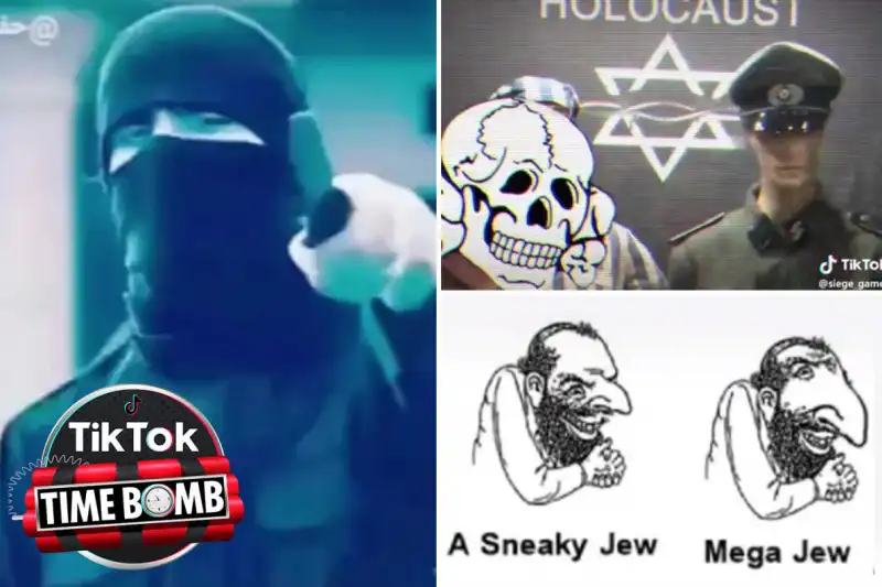 nazisti e isis su tiktok