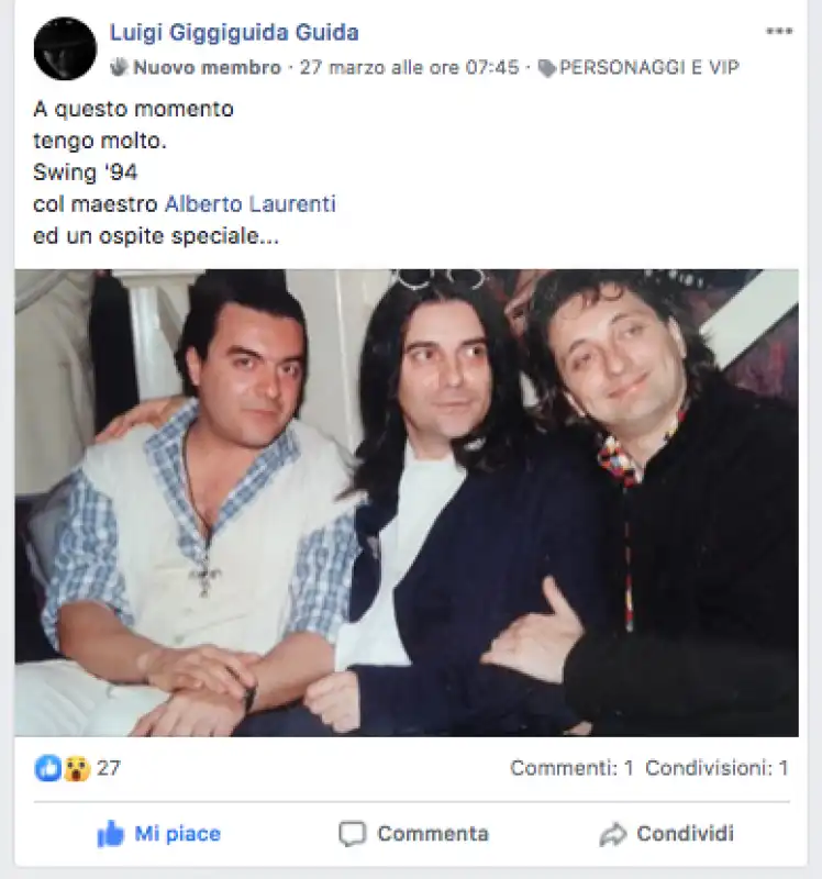 renato zero luigi guida alberto laurenti