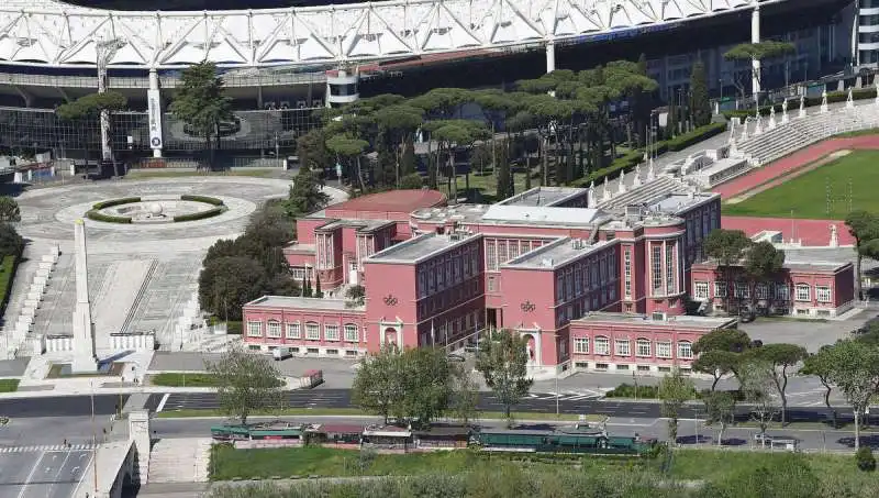 roma dall'alto durante il lockdown foto mezzelani gmt 41