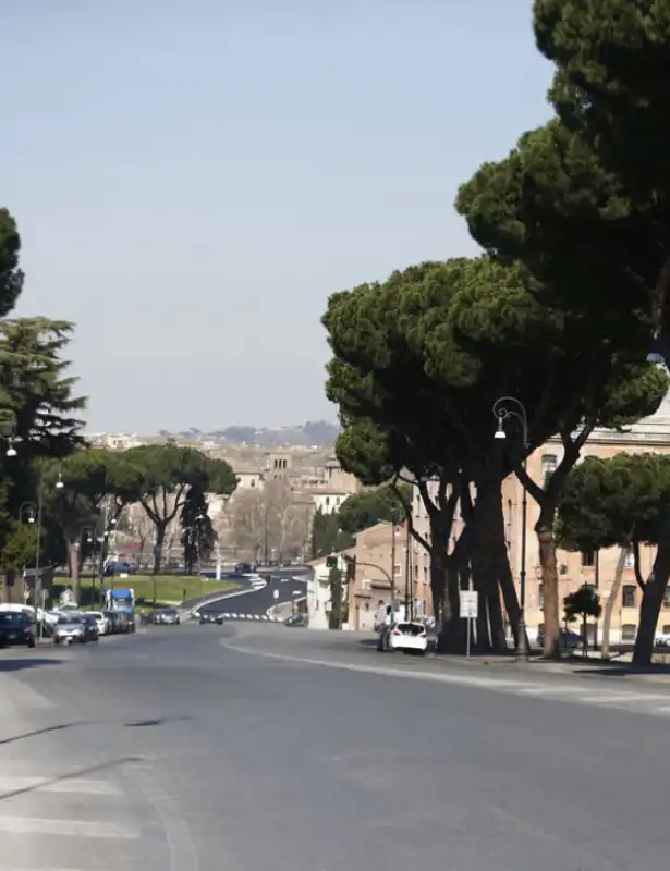 roma strade vuote