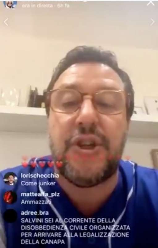 salvini dirette instagram 1