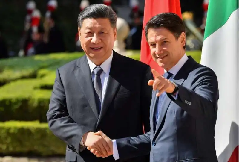 XI JINPING GIUSEPPE CONTE