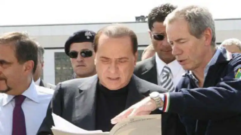 berlusconi e bertolaso