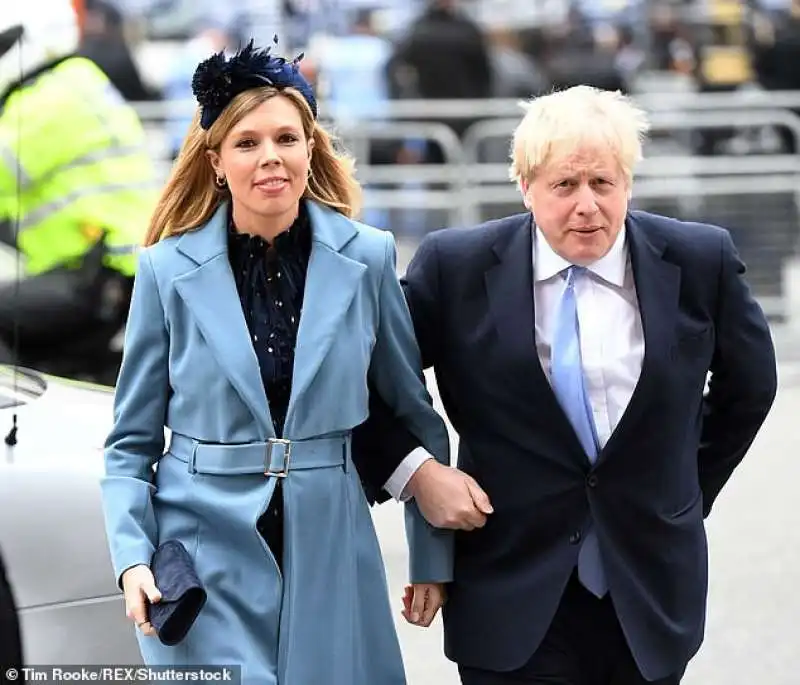 CARRIE SYMONDS BORIS JOHNSON