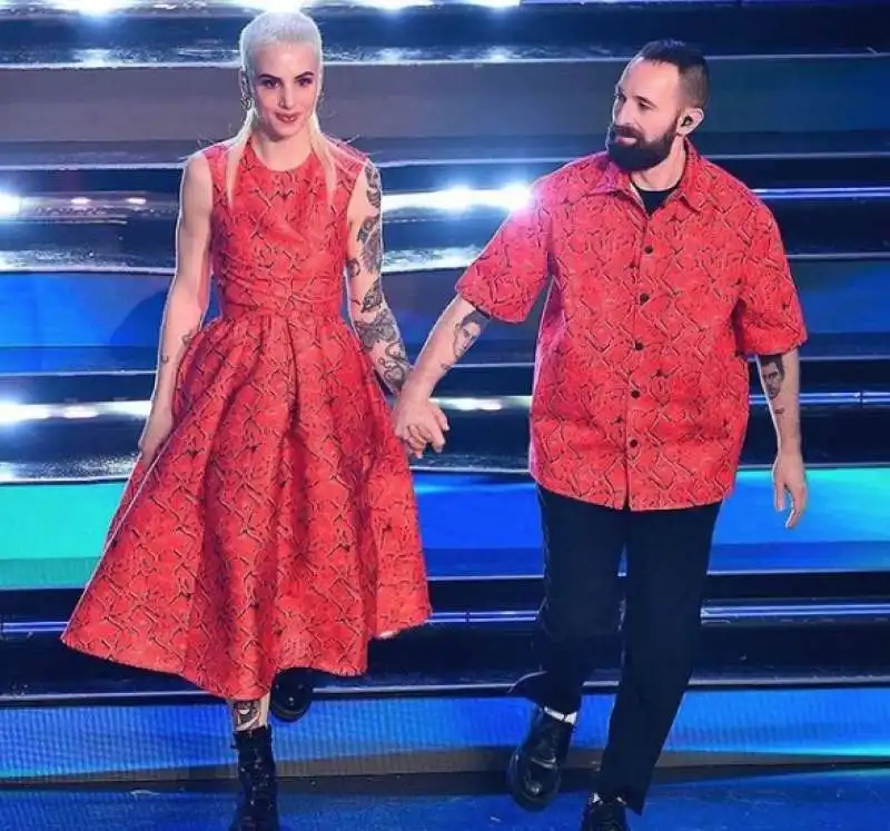 coma cose sul palco di sanremo