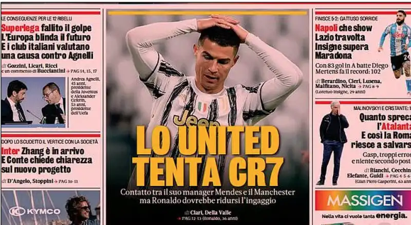 cr7 gazzetta