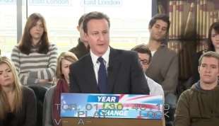 david cameron contro il lobbismo nel 2010