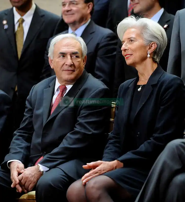 DOMINIC STRAUSS KAHN - CHRISTINE LAGARDE 