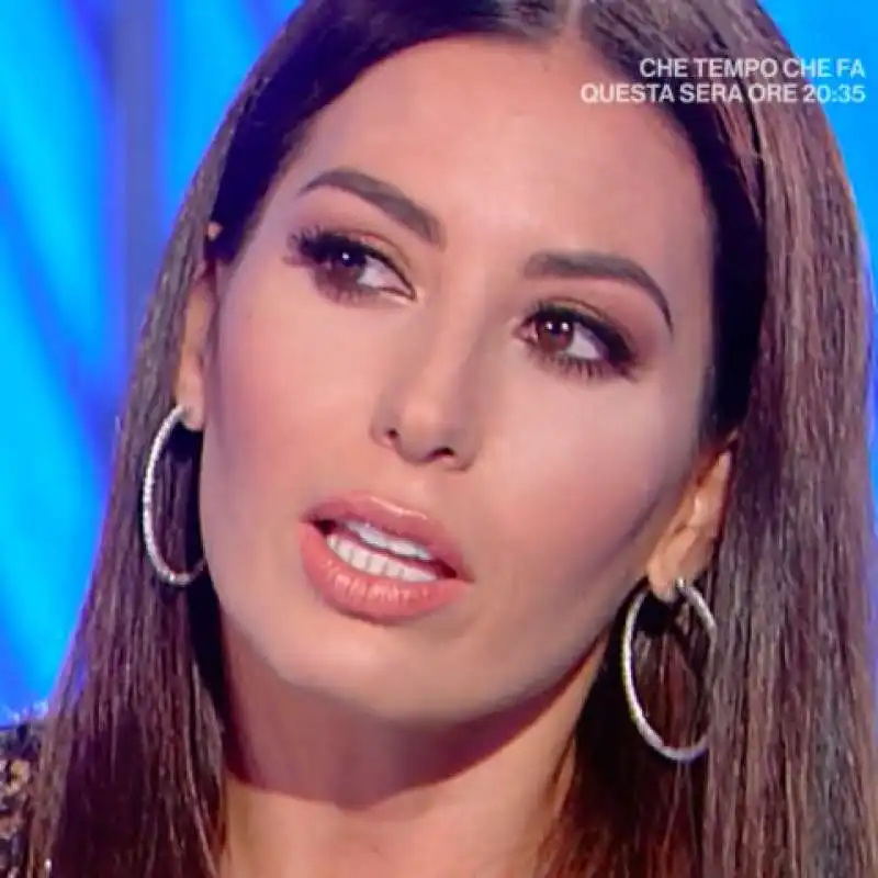 elisabetta gregoraci a domenica in.    