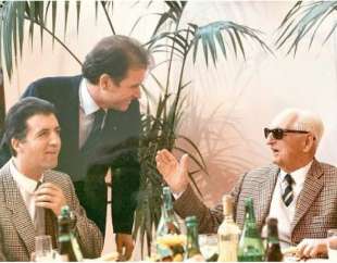 enzo ferrari al ristorante cavallino