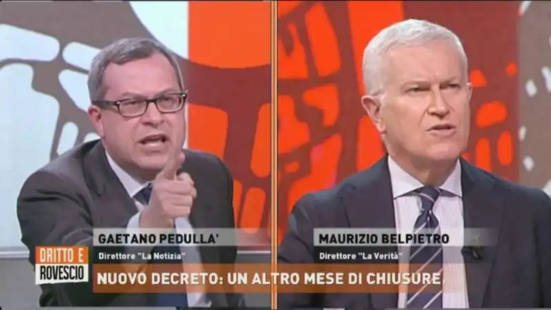 gaetano pedulla' vs maurizio belpietro 2