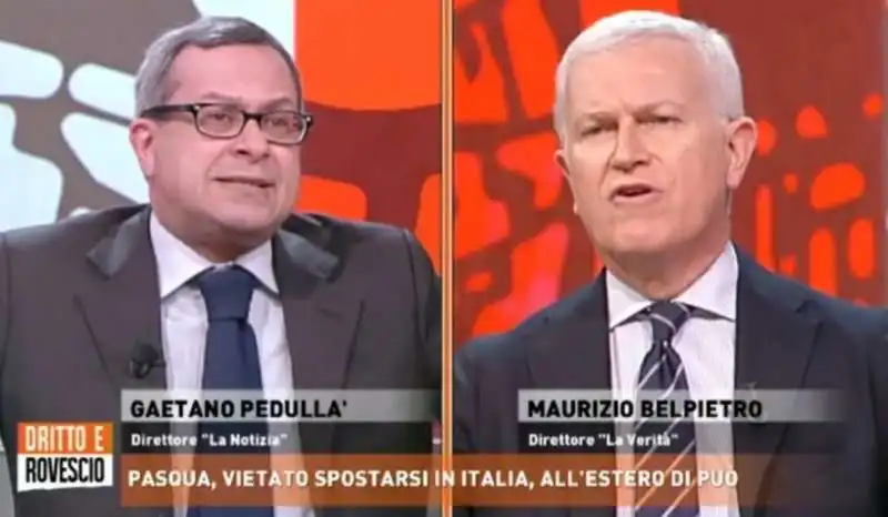 gaetano pedulla' vs maurizio belpietro 4