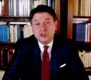 giuseppe conte intervento su zoom assemblea m5s 7