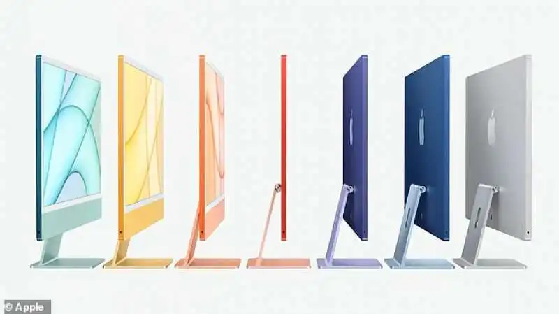 gli imac colorati 