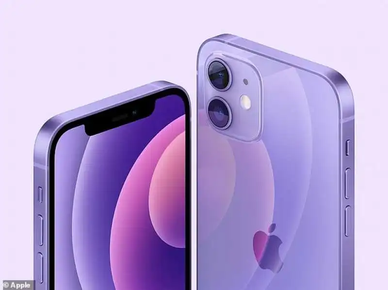 il nuovo colore viola di iphone 12