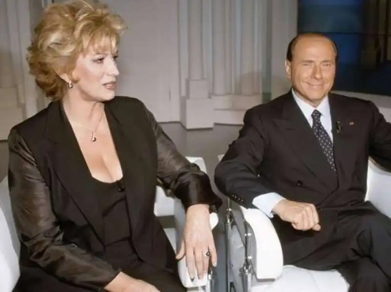 iva zanicchi e silvio berlusconi