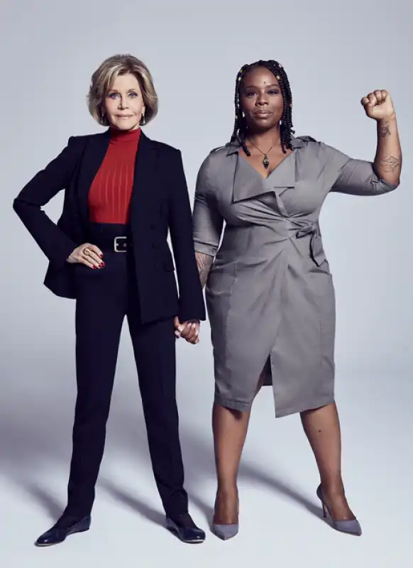 jane fonda e patrisse khan cullors