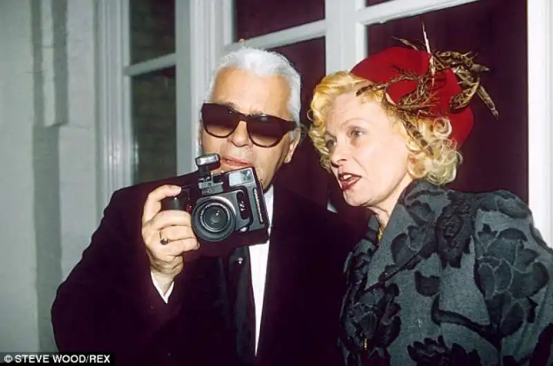 karl lagerfeld  vivienne westwood