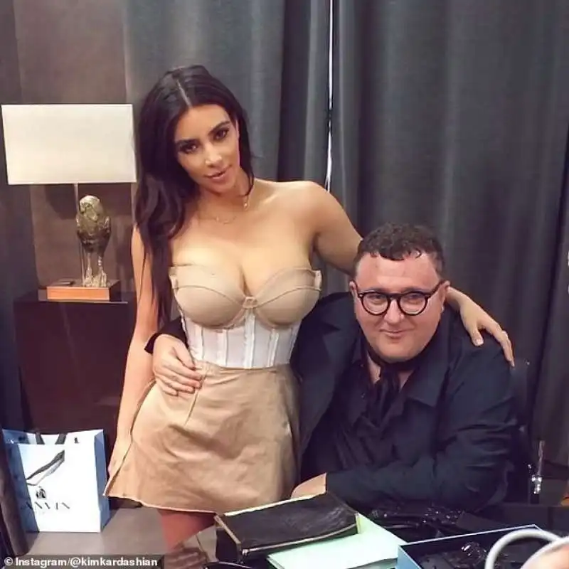 kim kardashian alber elbaz