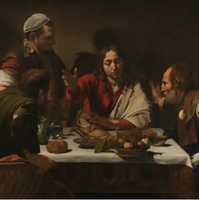 la cena di emmaus caravaggio