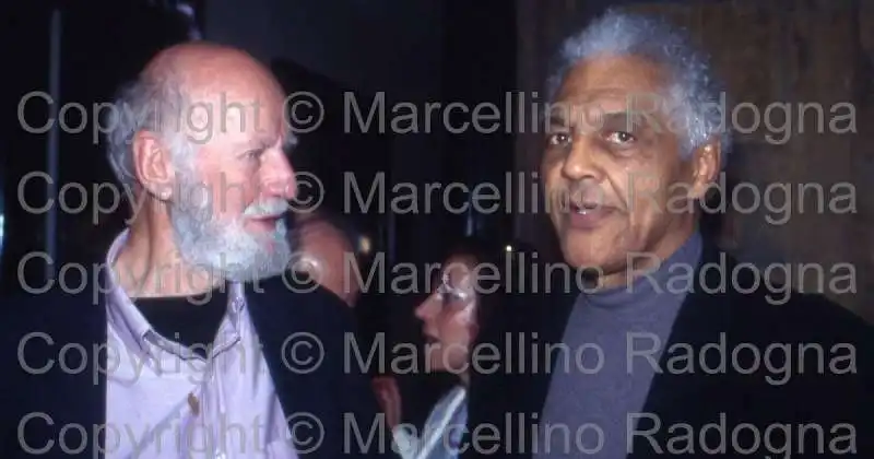 lawrence ferlinghetti e harold bradley   ph marcellino radogna 