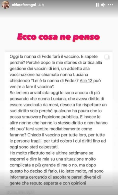 LE STORIES DELLA FERRAGNI 2