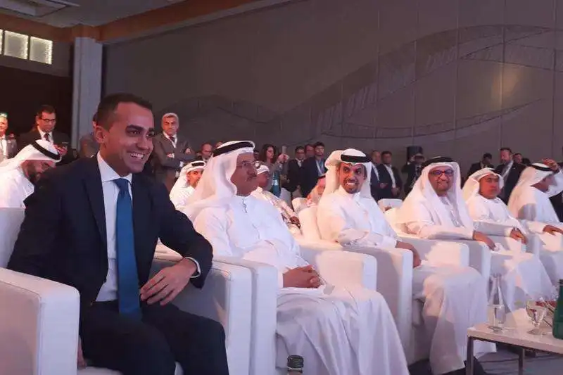 luigi di maio a dubai 