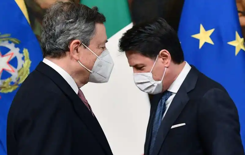 mario draghi giuseppe conte