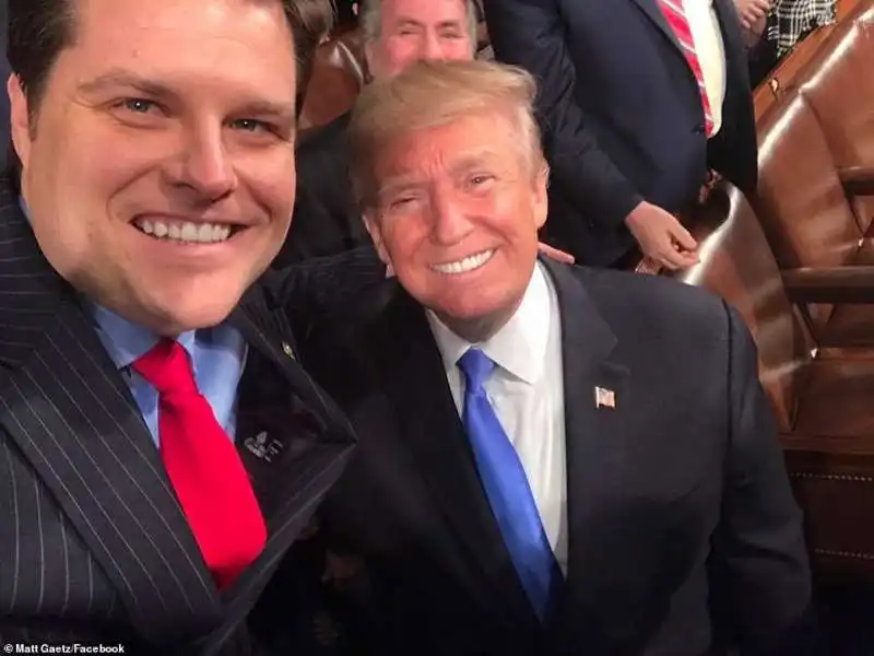 matt gaetz e donald trump