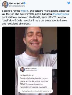 MATTEO SALVINI CONTRO TOMMASO ZORZI 1