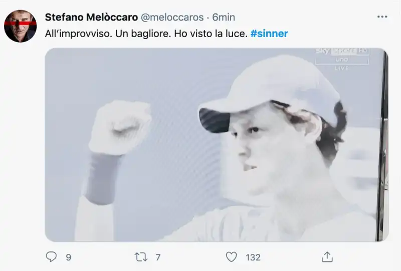 MELOCCARO SU SINNER