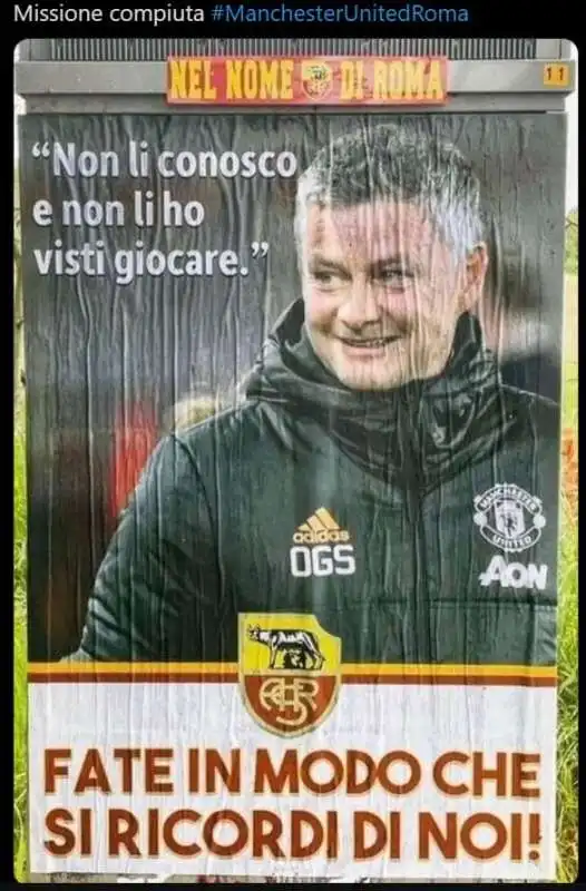 meme manchester united roma21