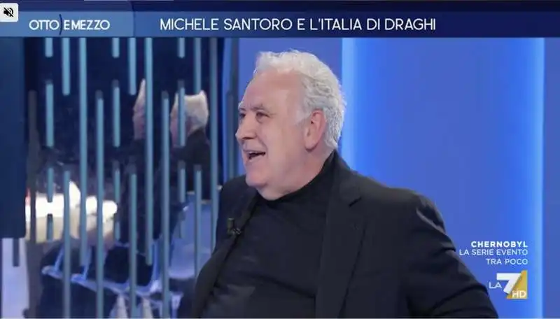 michele santoro a otto e mezzo