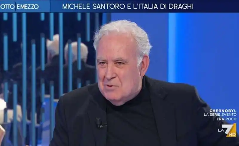 michele santoro a otto e mezzo