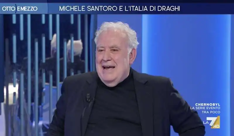 michele santoro a otto e mezzo 2