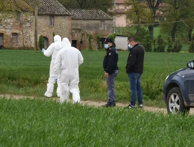 Omicidio Perugia Luogo ritrovamento del corpo 10