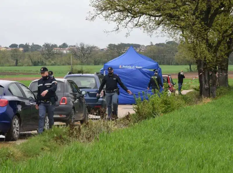 Omicidio Perugia Luogo ritrovamento del corpo 14