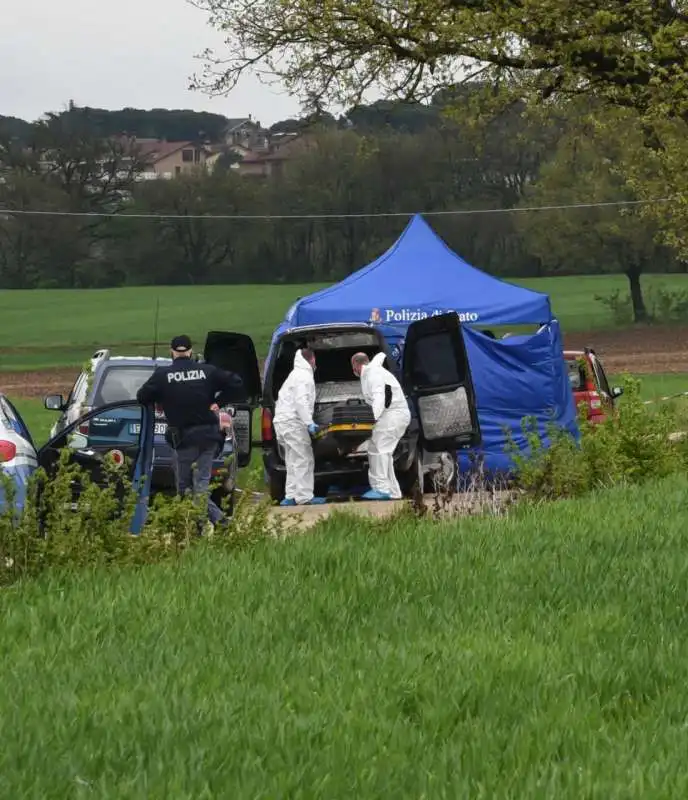 Omicidio Perugia Luogo ritrovamento del corpo 4