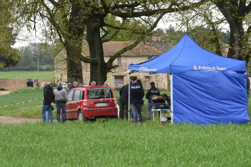 Omicidio Perugia Luogo ritrovamento del corpo 9